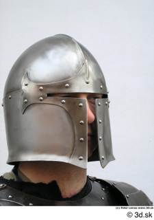 Photos Medieval Knight in plate armor 17 head helmet medieval…